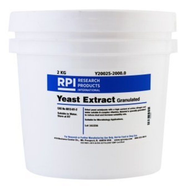Rpi Yeast Extract, Granulated, 2 KG Y20025-2000.0